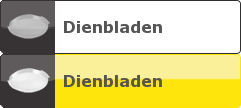 Dienbladen