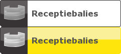 Receptiebalies
