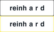 reinh a r d