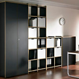 Archivar, Kast met deuren hoog, 5 planken