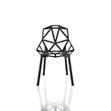Chair One black, stoel zwart