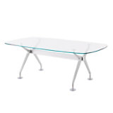 Silver, conferentietafel / bureau 220