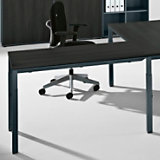Trovato, aanbouwtafel 120, 2 poten, zonder kabelgoot