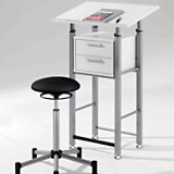 Mediator, Lessenaar / sta-werkplek